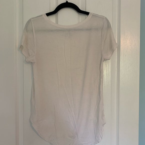 Hollister White T-Shirt Size XS - Picture 2 of 2